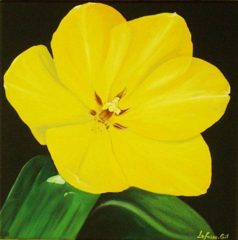 millepertuis jaune - Peinture - Gil