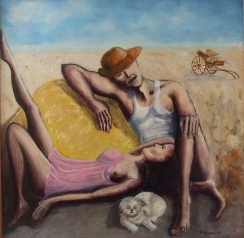 L'artiste patrick nguyen - la sieste