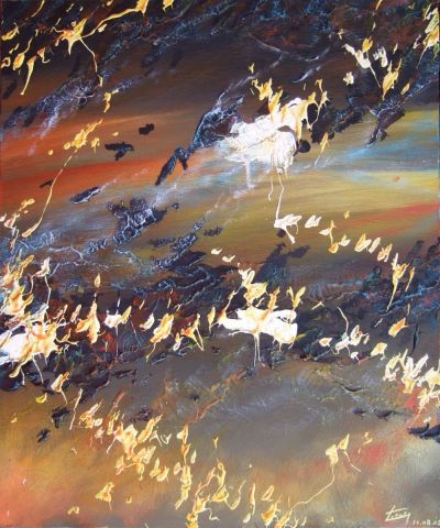 Dévastation-reconstruction - Peinture - Yves LECOCQ Dévastation-reconstruction - Peinture - Yves LECOCQ