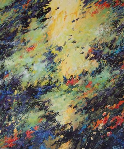 Vu du fond de l'abime - Peinture - Yves LECOCQ Vu du fond de l'abime - Peinture - Yves LECOCQ