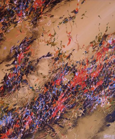 Buissons ardents - Peinture - Yves LECOCQ Buissons ardents - Peinture - Yves LECOCQ