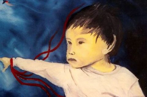 l'enfant phare - Peinture - patrick nguyen