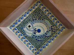 Mosaique de Corinne Salou: St Pierre