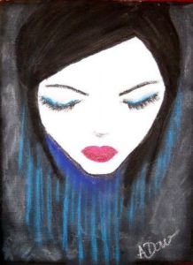 Peinture de Amandine: solitude