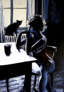 Voir cette oeuvre de Tudury Gallery: Le chat noir