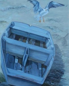 Voir le détail de cette oeuvre: Le goëland et la barque