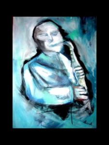 Voir le détail de cette oeuvre: le saxophoniste II