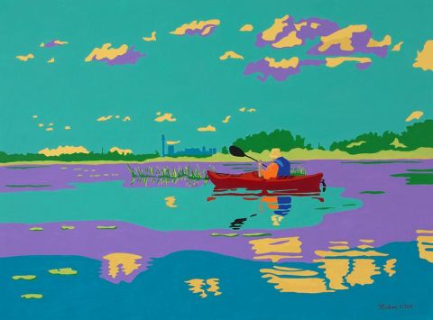 Réflexion - Peinture - PERREAULT Suzanne Réflexion - Peinture - PERREAULT Suzanne