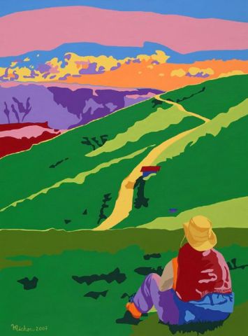 Voir loin devant soi - Peinture - PERREAULT Suzanne Voir loin devant soi - Peinture - PERREAULT Suzanne