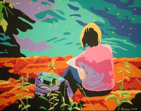 Scintillement - Peinture - PERREAULT Suzanne Scintillement - Peinture - PERREAULT Suzanne