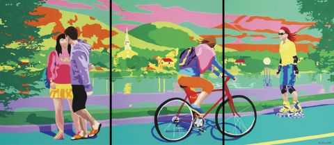 Par ta beauté forge demain - Peinture - PERREAULT Suzanne Par ta beauté forge demain - Peinture - PERREAULT Suzanne