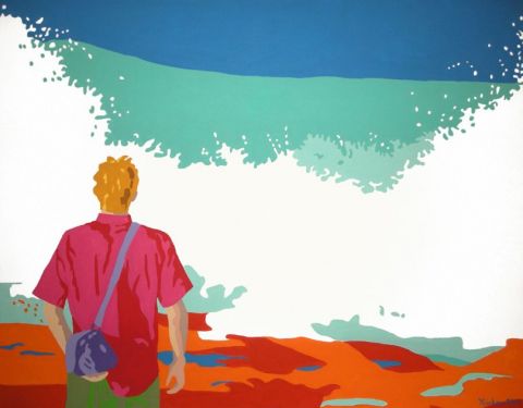 Onde de choc - Peinture - PERREAULT Suzanne Onde de choc - Peinture - PERREAULT Suzanne