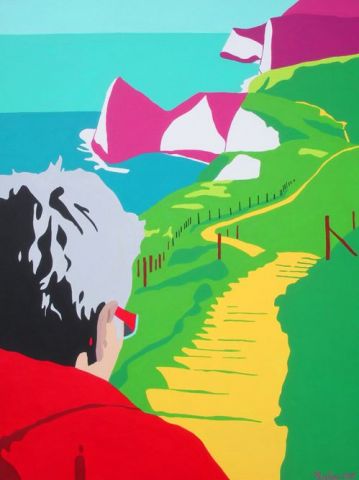 Côte Jurassique - Peinture - PERREAULT Suzanne Côte Jurassique - Peinture - PERREAULT Suzanne