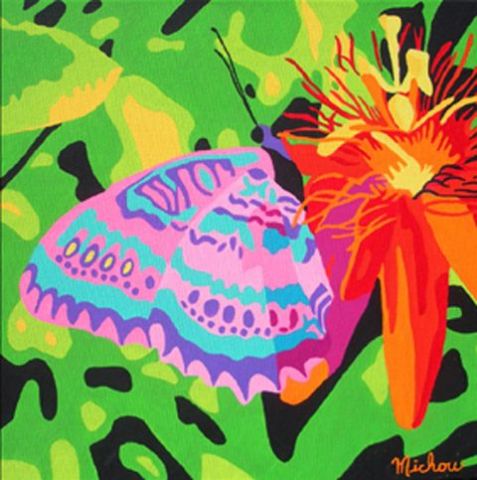 Papillon - Peinture - PERREAULT Suzanne Papillon - Peinture - PERREAULT Suzanne