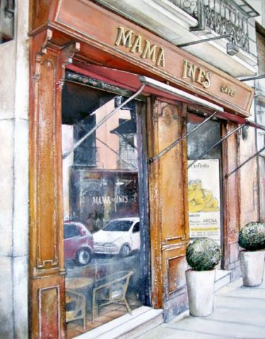 L'artiste Castano Tomas - Cafe Mama Ines