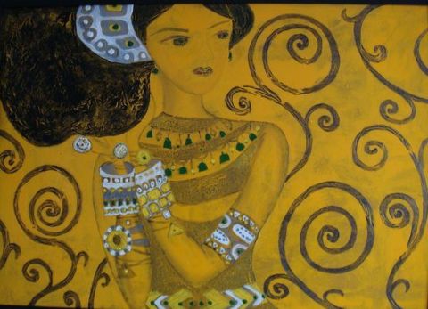 Hommage à Klimt - Peinture - ALTAIR