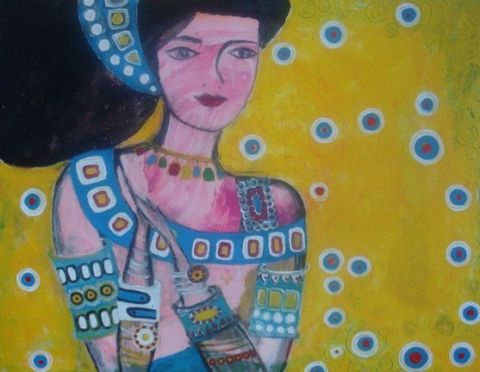 Hommage à Klimt 7 - Peinture - ALTAIR