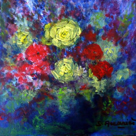 Multicolore - Peinture - Suzanne ACCARIES