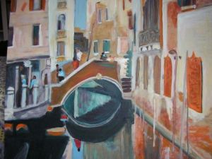 Voir le détail de cette oeuvre: Pont à Venise