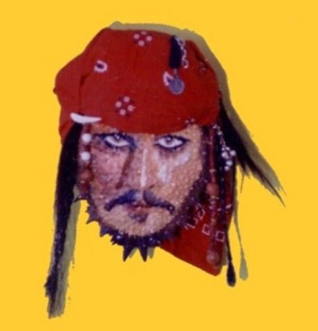 Le pirate des Caraïbes - Peinture - DESNOYERS