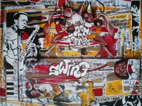 Ca va groover!!! - Peinture - nicoletta b Ca va groover!!! - Peinture - nicoletta b