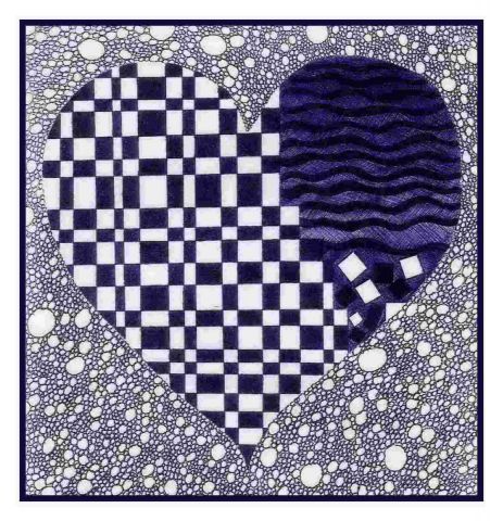 blue heart no 7'037'757 - Dessin - chantalsenn 