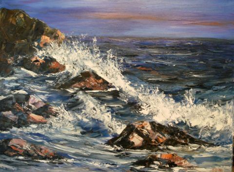 L'artiste litalien - La mer ,et sa beauté