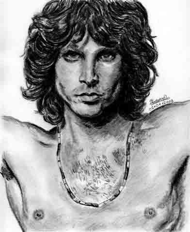 Jim Morrison - Dessin - Formol