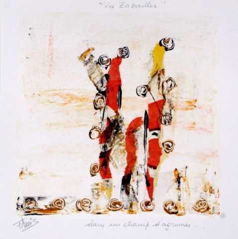 L'artiste Frederique Azais-Ferri   - Les Zazaïlles