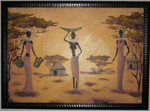 Voir le détail de cette oeuvre: Femmes africaines