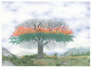 Voir le détail de cette oeuvre: L'arbre aux quatre saisons
