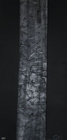 gris baton 2 - Peinture - Gkl