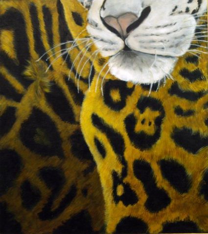 leopard - Peinture - joelle