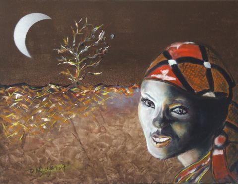 L'artiste patrick nguyen - clair de lune