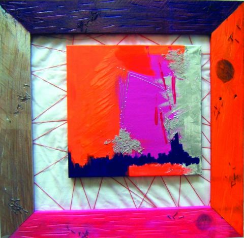 L'artiste sandrine delouye - mini abstract seven