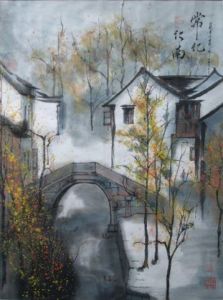 Peinture de ZHOU CONG: Zhouzhuang