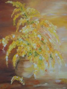 Voir cette oeuvre de MON': Bouquet de mimosas