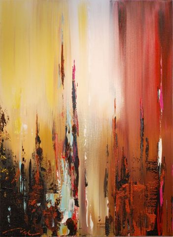 Manhattan - Peinture - Michael Aksamit Manhattan - Peinture - Michael Aksamit