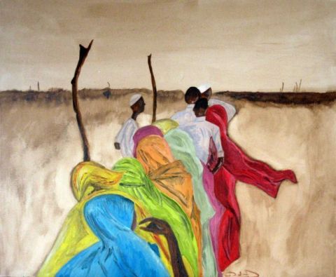 L'artiste patrick mahieu - Exode
