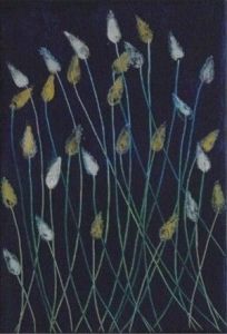 Peinture de Muriel Leveque: Herbes des champs