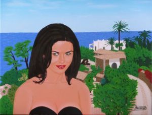 Voir le détail de cette oeuvre: S'Estaca, un endroit paradisiaqueet Catherine Zeta-jones