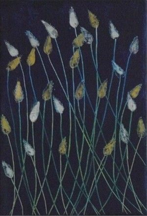 Herbes des champs - Peinture - Muriel Leveque