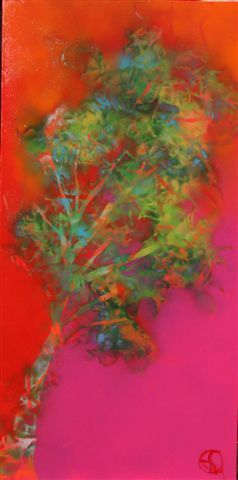 L'arbre théâtral - Peinture - Eric STRUB
