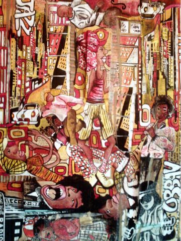 MUSIC 1 - Peinture - nicoletta b MUSIC 1 - Peinture - nicoletta b