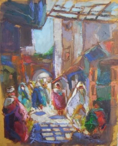 L'artiste drissnyami - Entrée au marché
