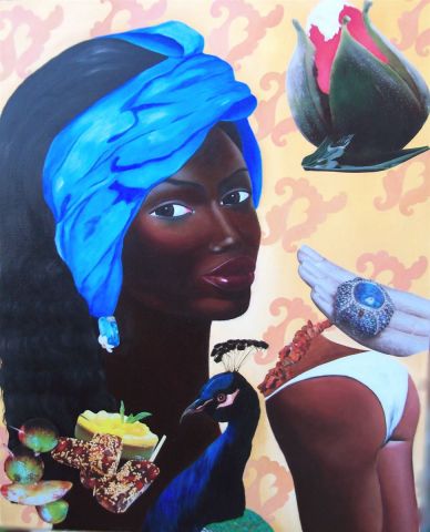 L'artiste francoise ader - Chérie noire