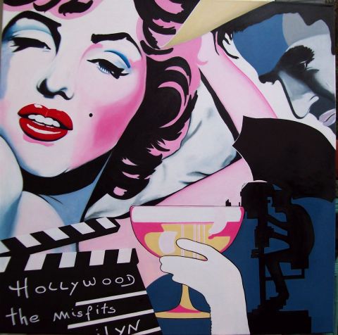 L'artiste francoise ader - Marilyn  1