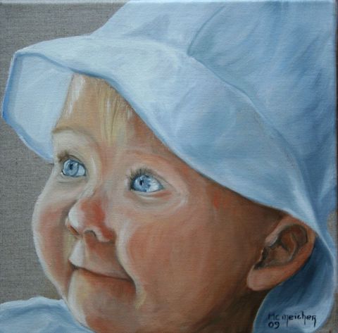 Elsa - Peinture - Marie-Christine Meicher Elsa - Peinture - Marie-Christine Meicher