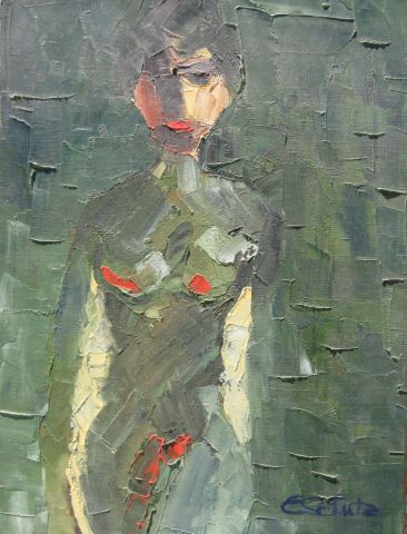 Femme 3 - Peinture - Evelyne SCHUTZ