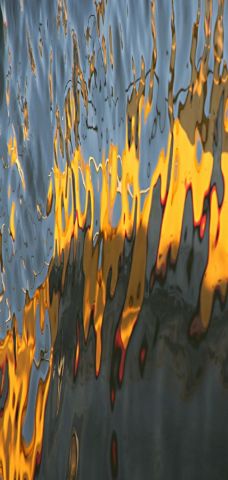 L'artiste Didier LORENTZ - Flamme jaune